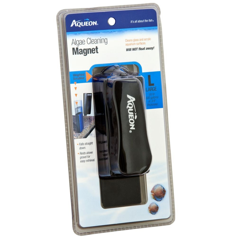 Aqueon Aquarium Algae Cleaning Magnets Glass/Acrylic, 1ea/Large