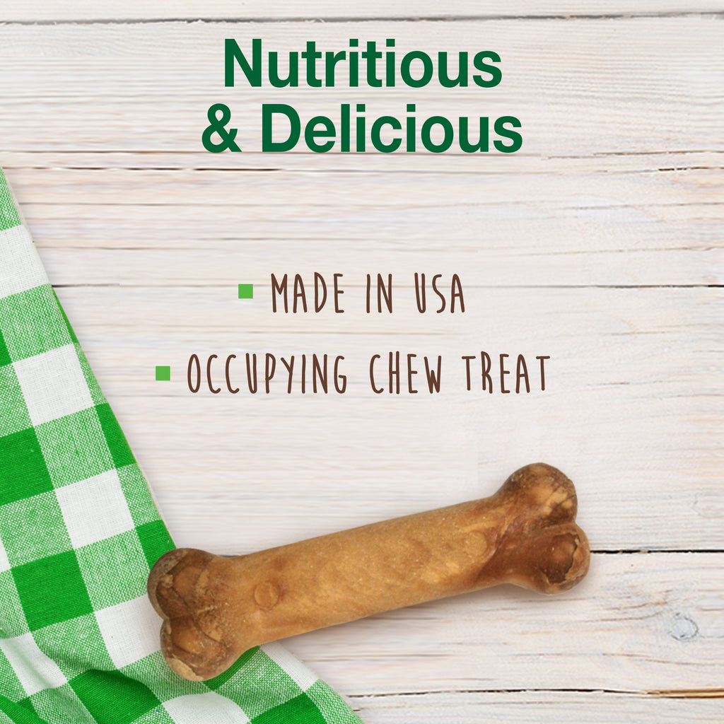 Nylabone Healthy Edibles AllNatural Long Lasting Chew Treats Roast Beef, 1ea/SMall/Regular  Up To 25 Ibs. 2 ct