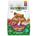 Nylabone Healthy Edibles AllNatural Long Lasting Roast Beef and Chicken Dog Chew Treats Variety, SMall/Regular  Up To 25 Ibs. 12 ct