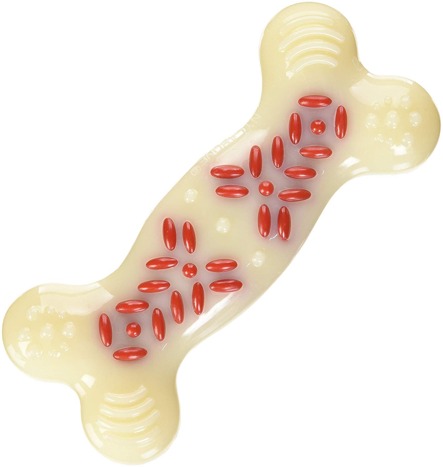 Nylabone Power Chew Action Ridges Chew Toy Bacon, 1ea/XL/Souper  50 Lbs. 1 ct