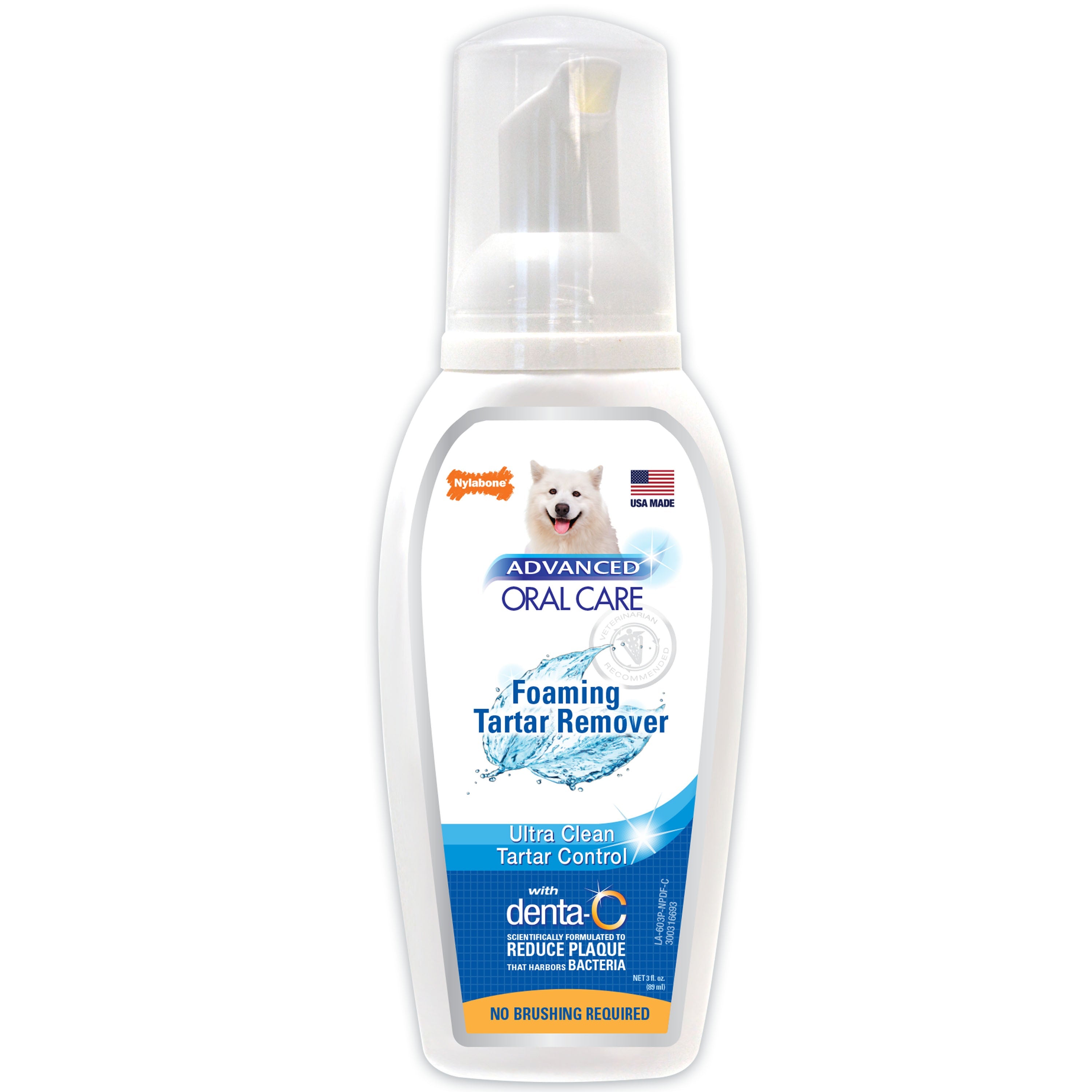 Nylabone Advanced Oral Care Foaming Tartar Remover Original, 1ea/4 oz 1 ct