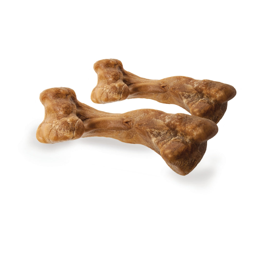 Nylabone Healthy Edibles WILD AllNatural Long Lasting Chew Treats Bison, 1ea/Medium/Wolf  Up To 35 Lbs. 2 ct