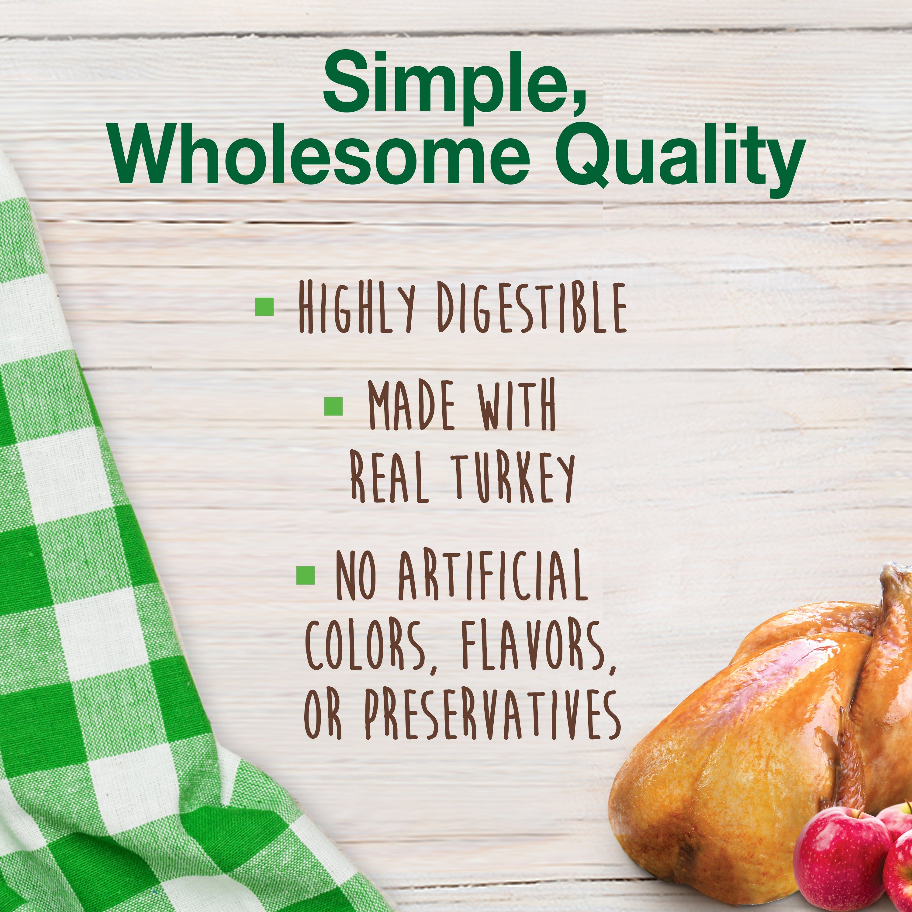 Nylabone Healthy Edibles AllNatural Long Lasting Chew Treats Turkey  Apple, 1ea/XL/Souper  50 Lbs. 1 ct