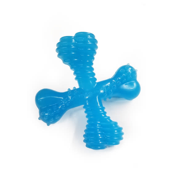Nylabone Puppy Chew Comfort Hold X Bone Dog Toy Beef, 1ea/XS/Petite  Up To 15 Lbs. 1 ct