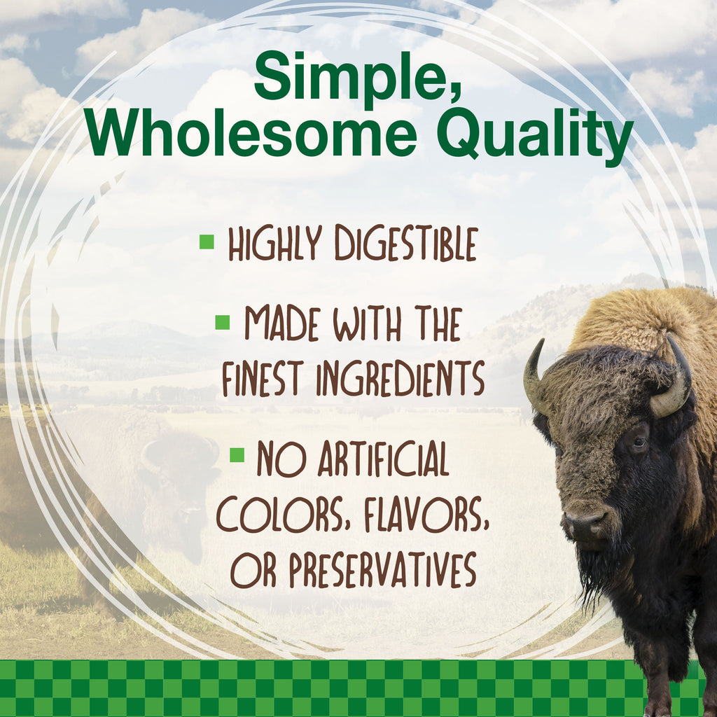 Nylabone Healthy Edibles WILD AllNatural Long Lasting Chew Treats Bison, 1ea/SMall/Regular  Up To 25 Ibs. 16 ct