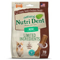 Nylabone Nutri Dent Filet Mignon Dog Dental Chews Filet Mignon, 1ea/Mini  5 Lbs. To 10 Lbs. 78 ct