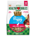 Nylabone Healthy Edibles AllNatural Long Lasting Puppy Chew Treats Lamb  Apple, 1ea/SMall/Regular  Up To 25 Ibs. 12 ct