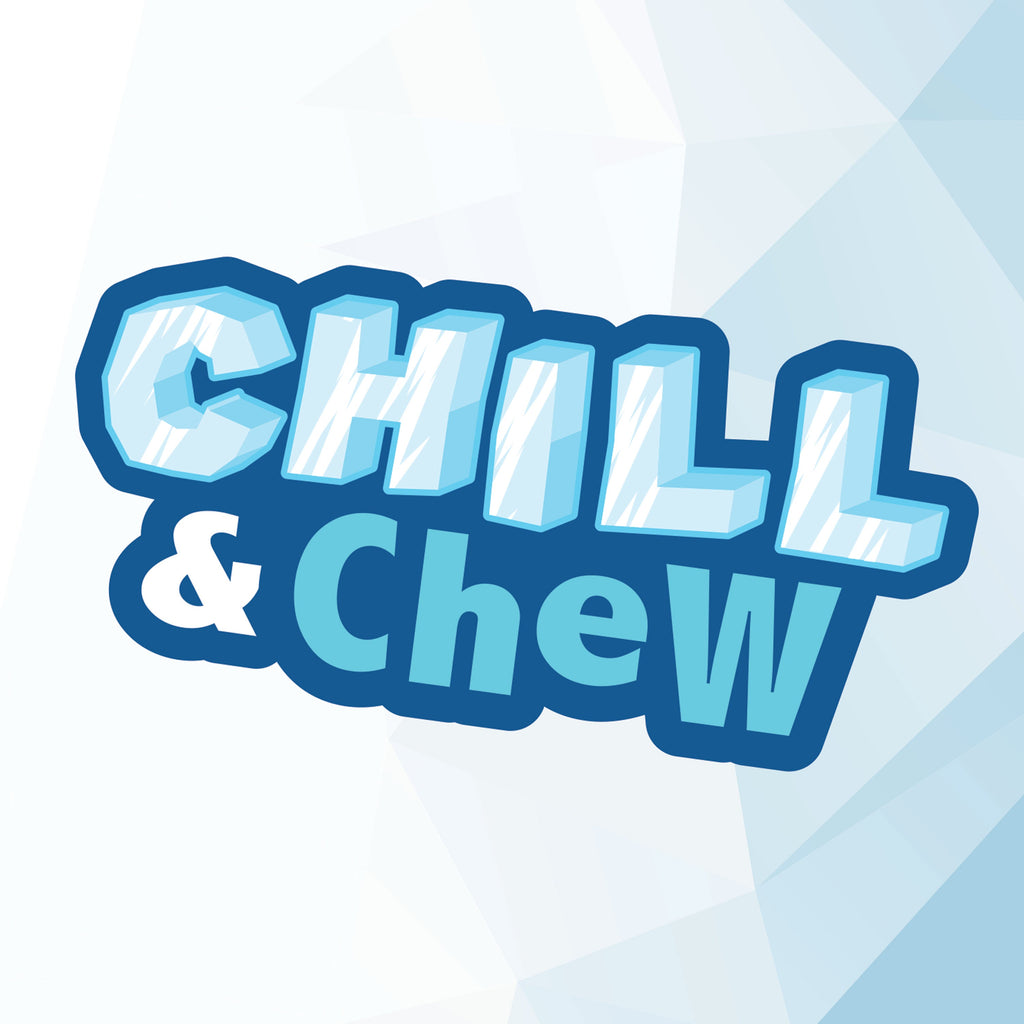 Nylabone Flexi Chew Chill  Chew Toy with Treat Pockets Chicken, Blue, 1ea/Medium 1 ct