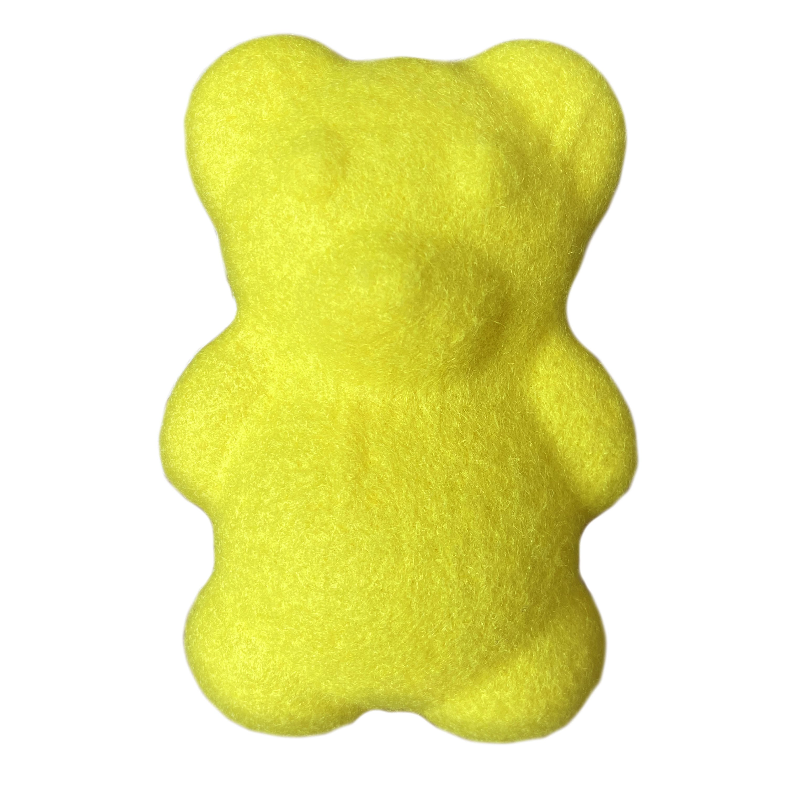 Nylabone Power Play Tennis Teddy Gripz Bear Dog Toy Medium/Wolf - Up To 35 Lbs. (1 ct)