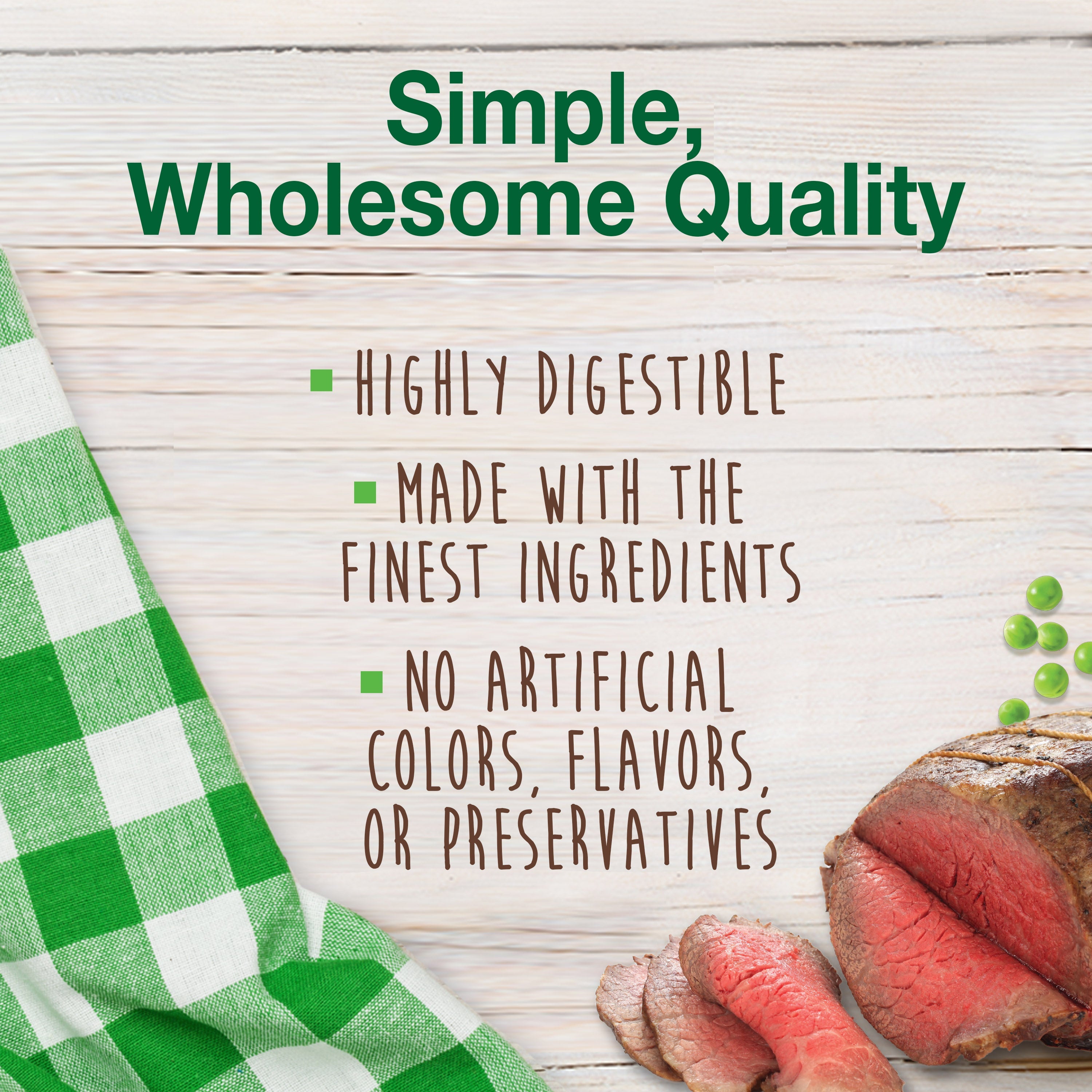 Nylabone Healthy Edibles AllNatural Long Lasting Chew Treats Roast Beef, 1ea/XL/Souper  50 Lbs. 2 ct