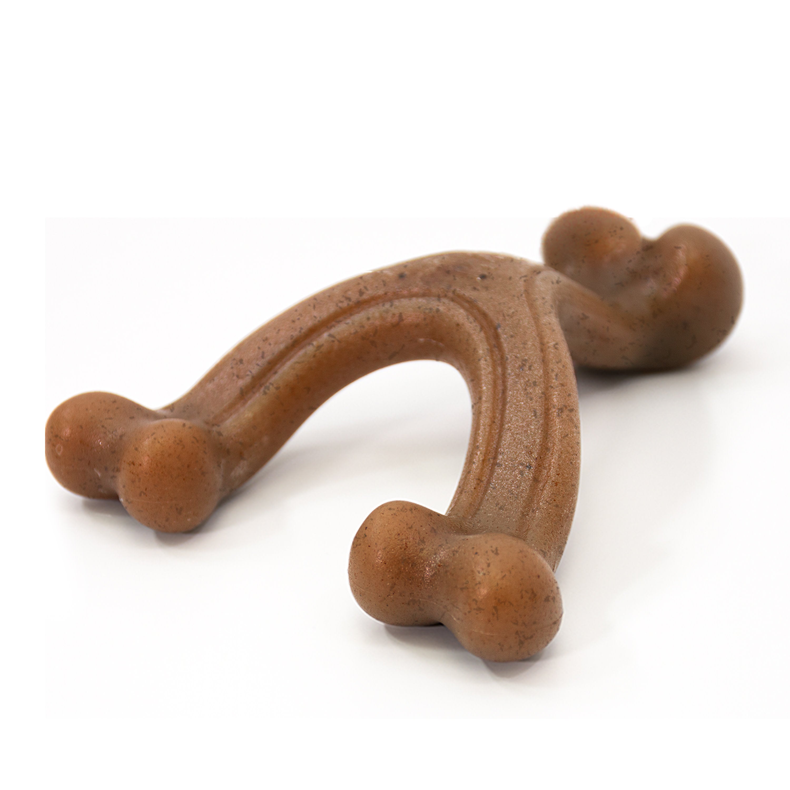 Nylabone Gourmet Style Strong Chew Wishbone Dog Chew Toy Bacon, 1ea/SMall/Regular  Up To 25 Ibs. 1 ct