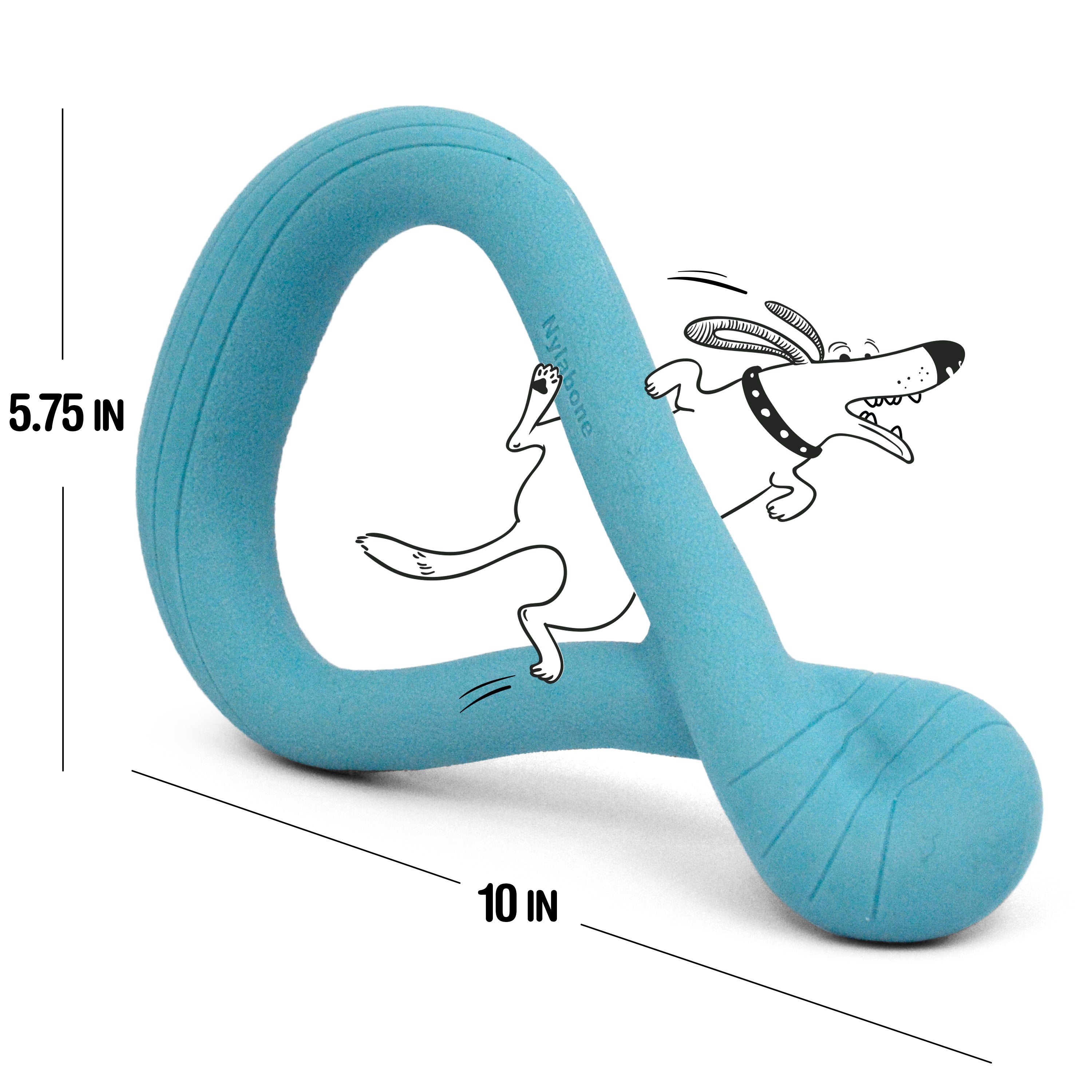 Nylabone Creative Play Tuug Dog Tug Toy Blue, 1ea/Large/Giant  Up To 50 Lbs. 1 ct