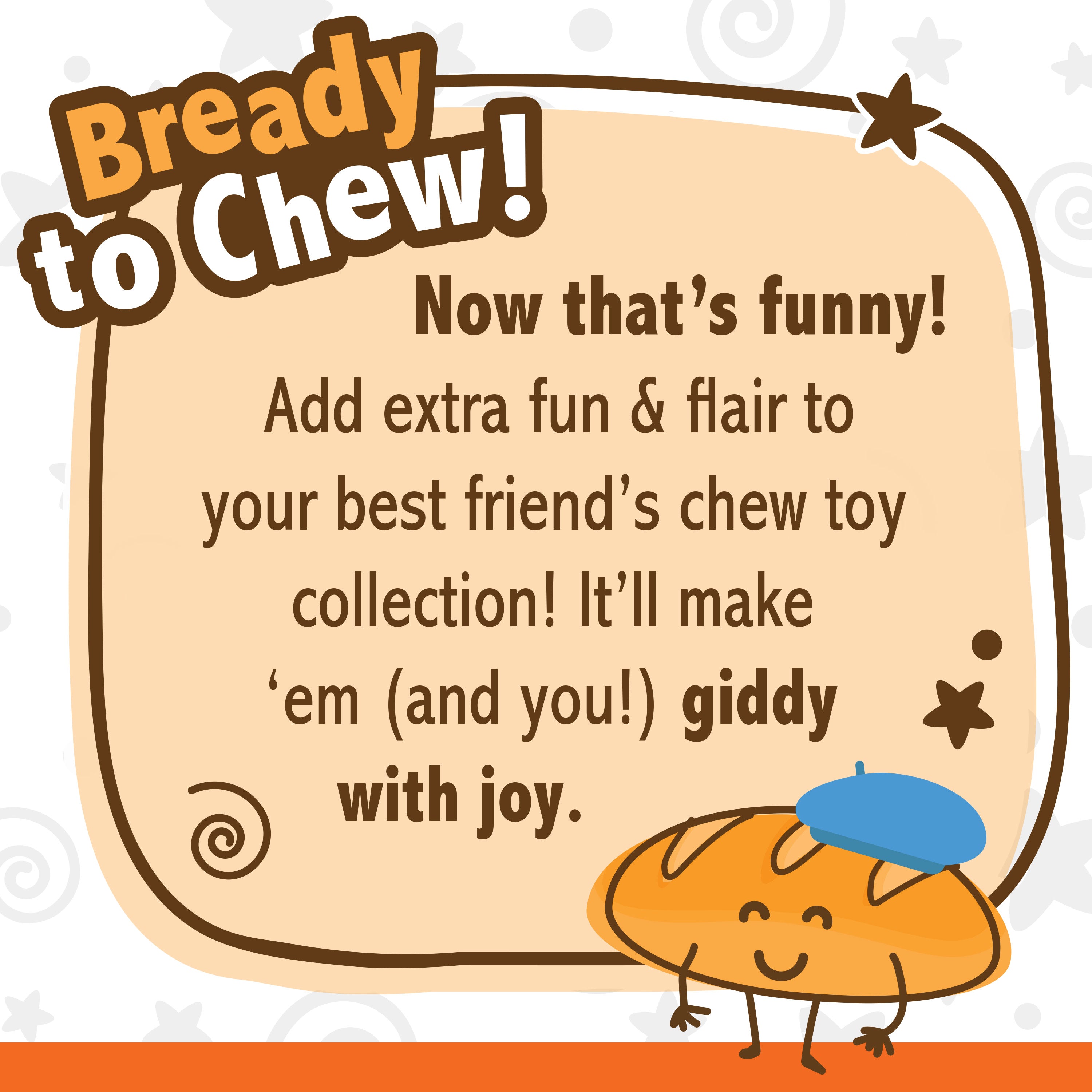 Nylabone Power Chew Baguette Dog Toy Roast Chicken, 1ea/Large/Giant  Up To 50 Lbs. 1 ct