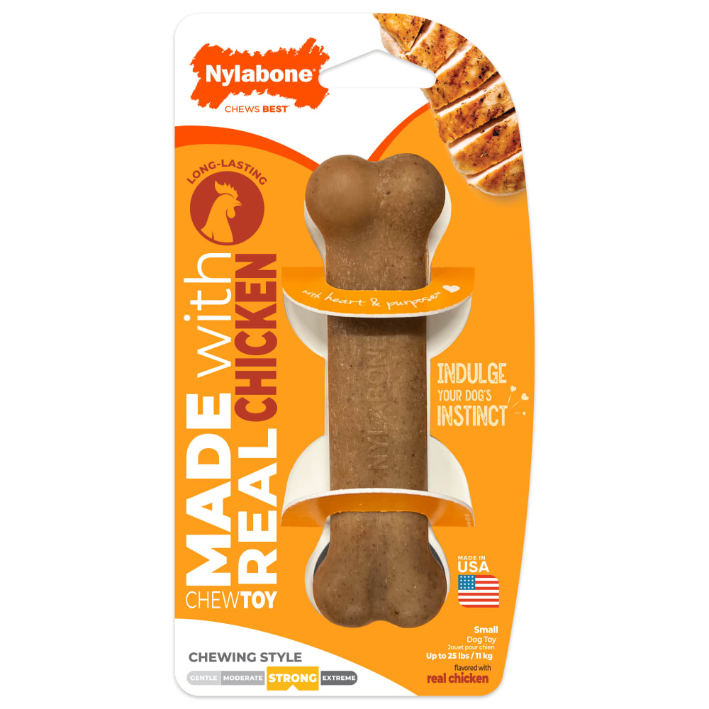 Strong Chew Original Bone Dog Chew Toy Small/Regular - Up to 25 lbs.