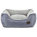 Tall Tails Bolster Bed Charcole Medium