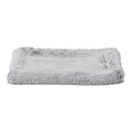 Tall Tails Dog & Cat Grey Cuddle Crate Bed, Large