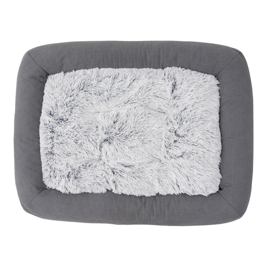 Tall Tails Dog & Cat Grey All In One Bed, 28" x  22"