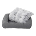 Tall Tails Dog & Cat Grey All In One Bed, 28" x  22"