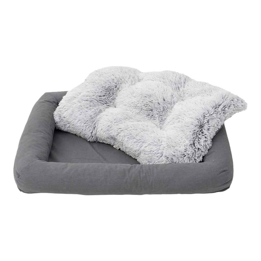 Tall Tails Dog & Cat Grey All In One Bed, 44" x 34"