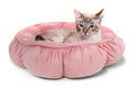Aspen Puffy Round Pet Bed Assorted 18 in