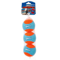 Chuckit! Amphibious Balls Dog Toy Blue/Orange 3 pk, Medium