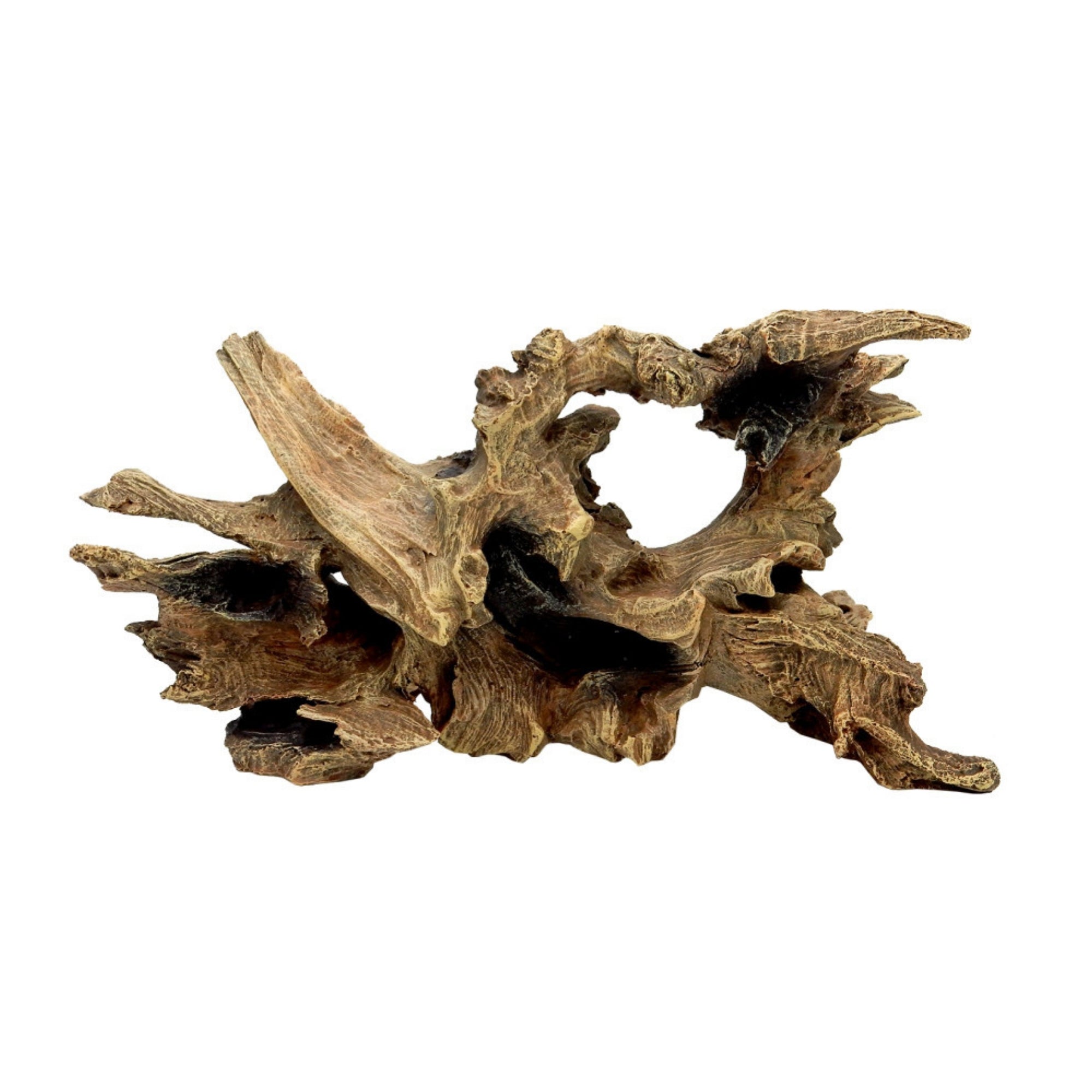 Blue Ribbon Pet Products Exotic Environments Driftwood Aquarium Ornament Brown 22 in