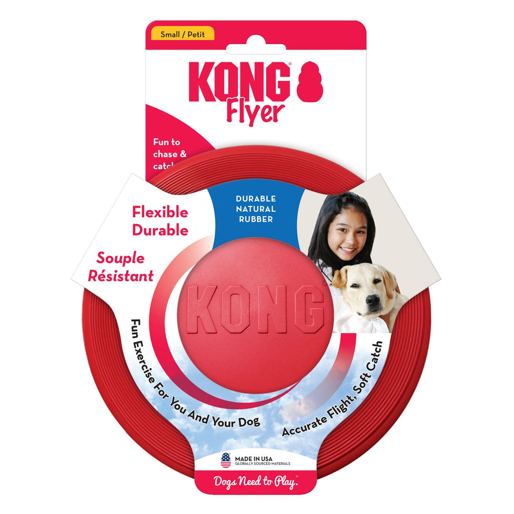 KONG Flyer Dog Toy Red SM