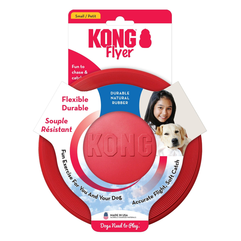 KONG Flyer Dog Toy Red SM