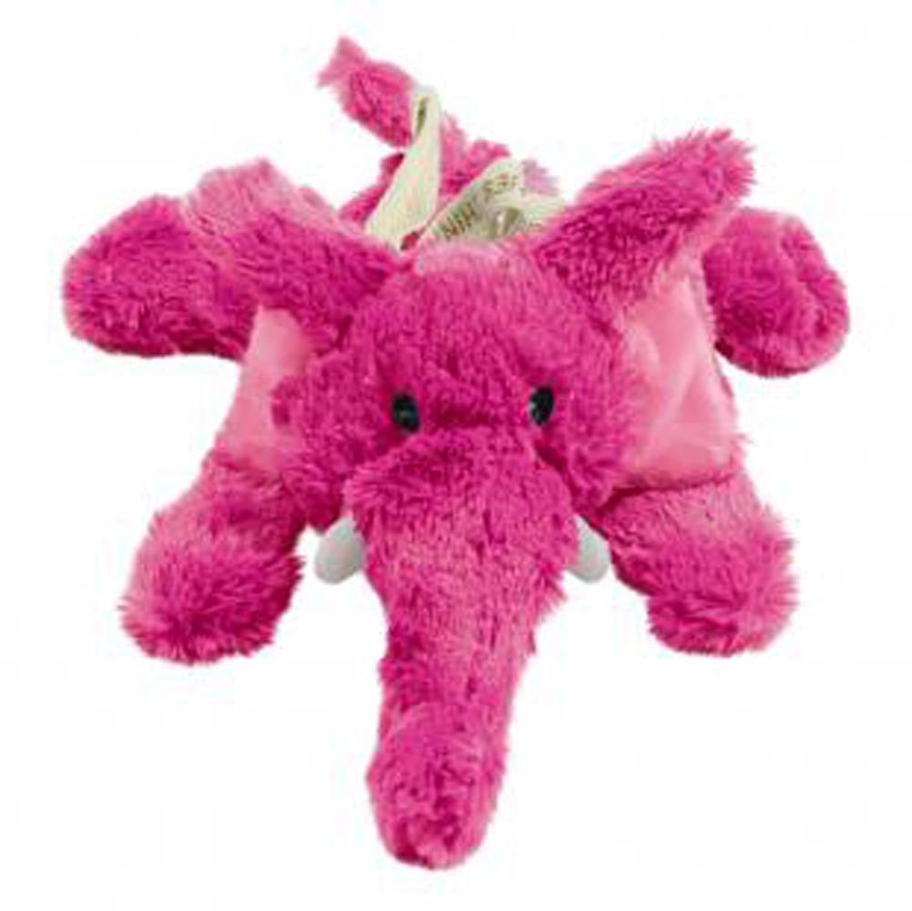 KONG Cozie Elmer the Elephant Dog Toy, Medium