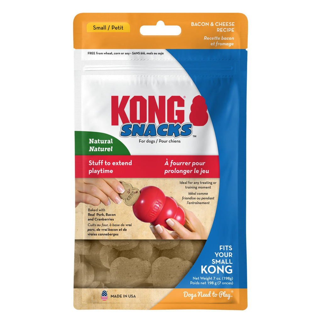 KONG Stuff'N Snacks Dog Treats Bacon & Cheese Small Up to 20 lbs