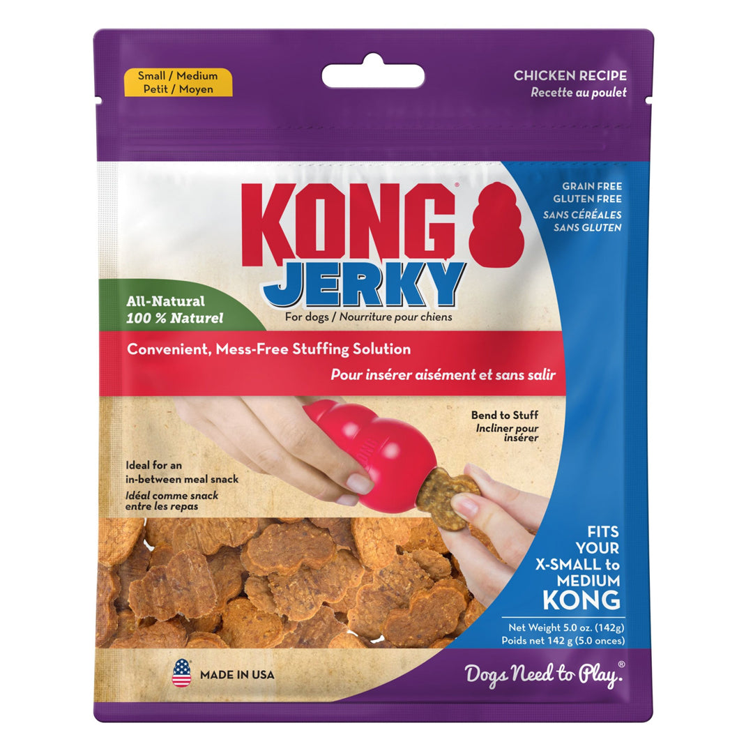 KONG Jerky Dog Treat Chicken Small/Medium Up to 35 lbs