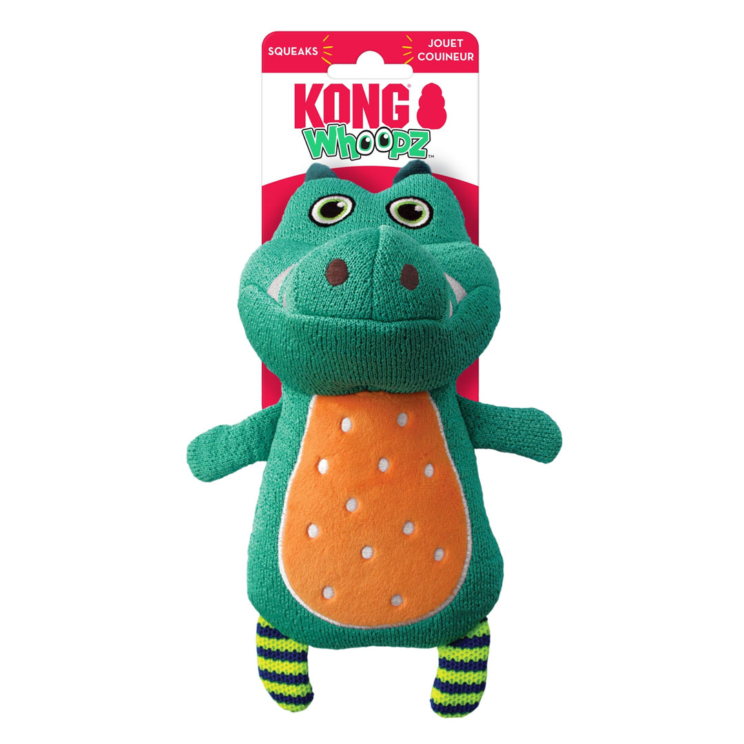 KONG Whoopz Dog Toy Gator Small