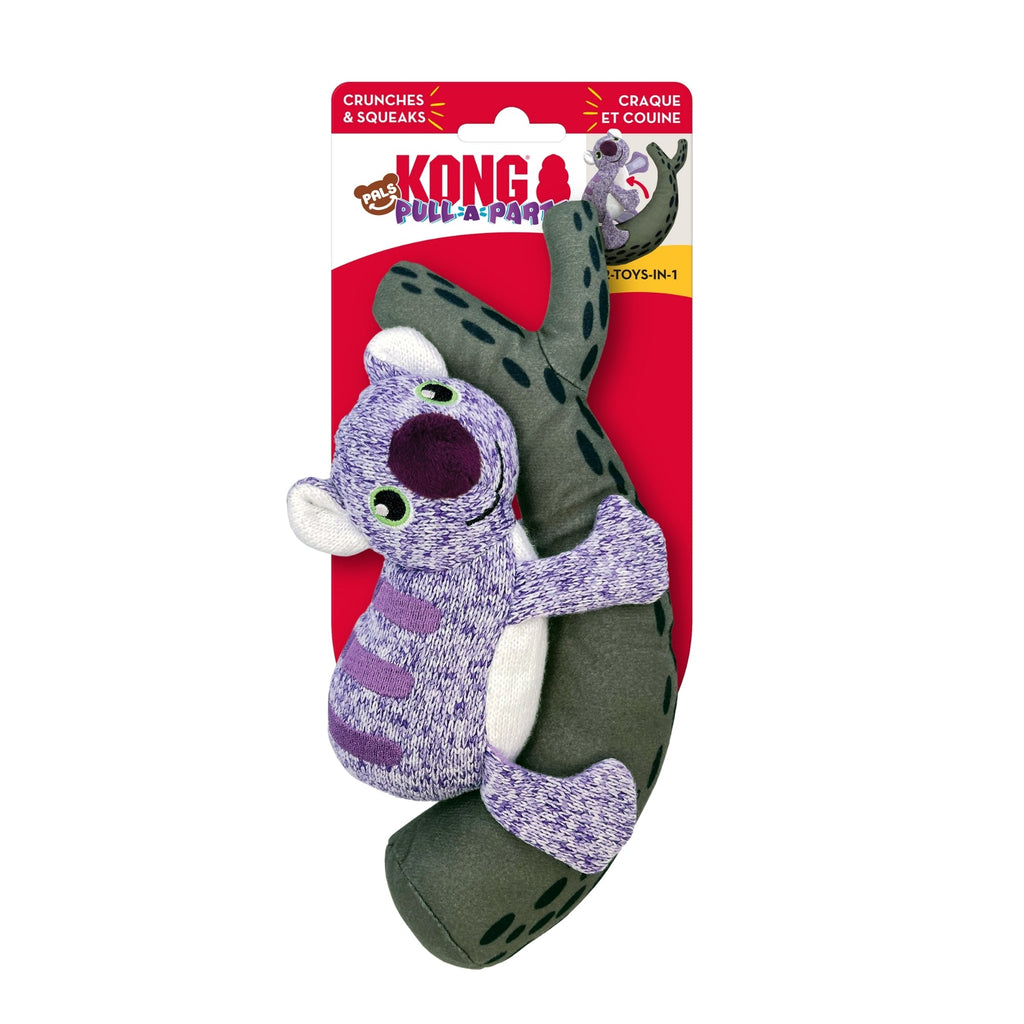 KONG Pull-A-Partz Pals Dog Toy Koala, SM