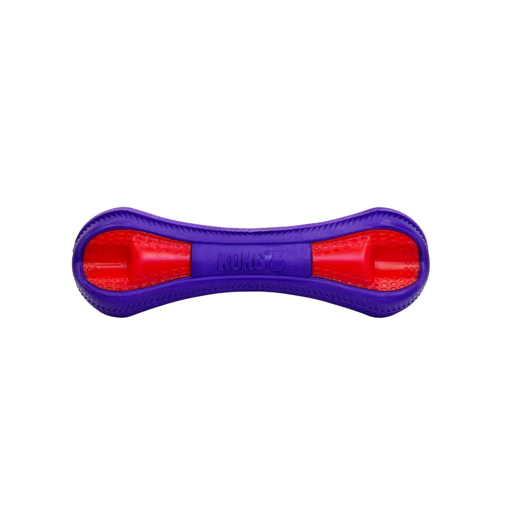 KONG Duets Duos Dog Toy Bone Small