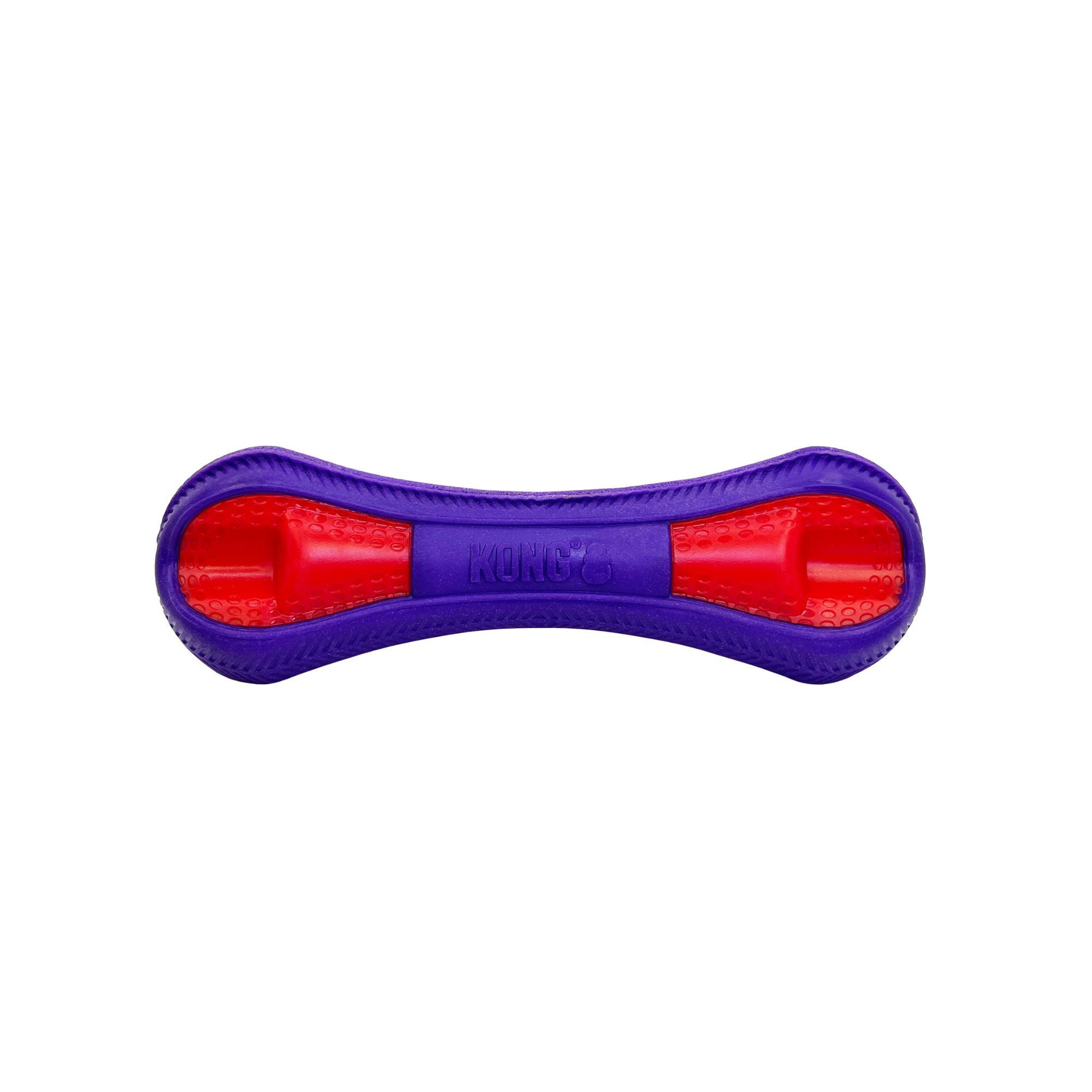 KONG Duets Duos Dog Toy Bone Small