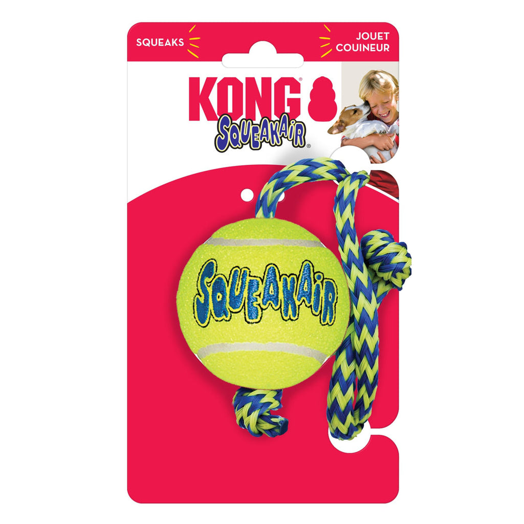 !!KONG D SQKAIR BALL ROPE MD