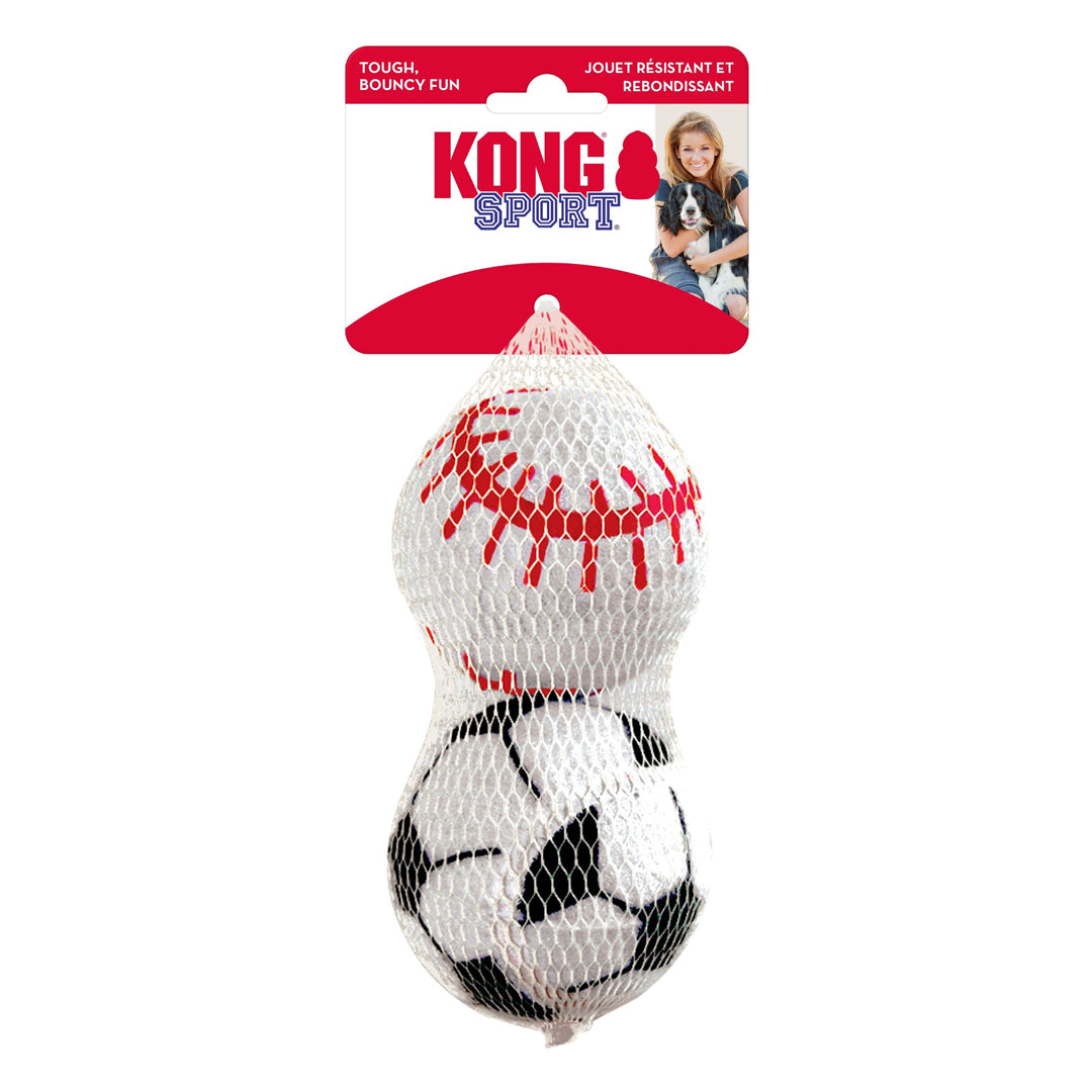 KONG Sport Balls Dog Toy Assorted 2pk LG