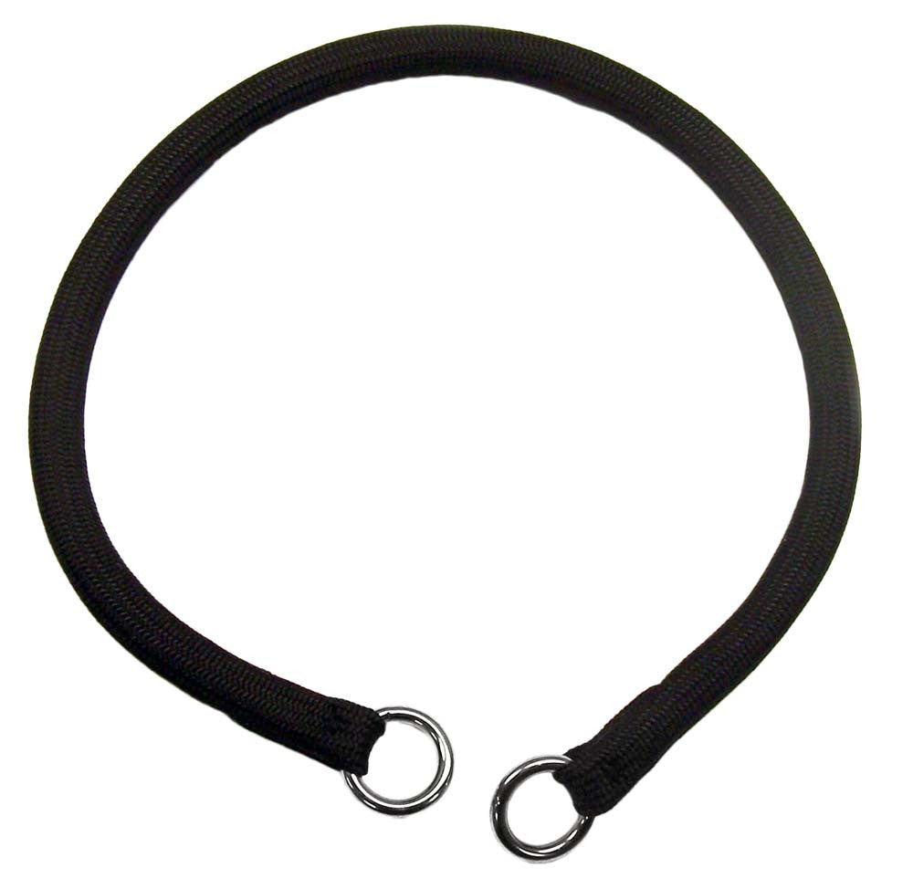 Coastal Round Nylon Training Dog Collar Black, 1ea/3/8 In X 16 in
