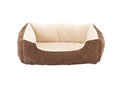 Spot Ethical Pet Corduroy Orthopedic Cuddler 27 Inch Chocolate