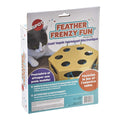 Spot Feather Frenzy Fun Cat Toy Yellow 8.5in