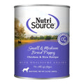 Nutrisource Dog Small & Medium Breed Puppy Chicken & Rice 12.3oz. (Case of 12)