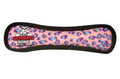 Tuffy Ultimate Bone Durable Dog Toy Pink Leopard, 1ea/13 in