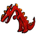 Tuffy Dinosaur Destructosaurus Durable Dog Toy Red, 1ea/28 in, Regular