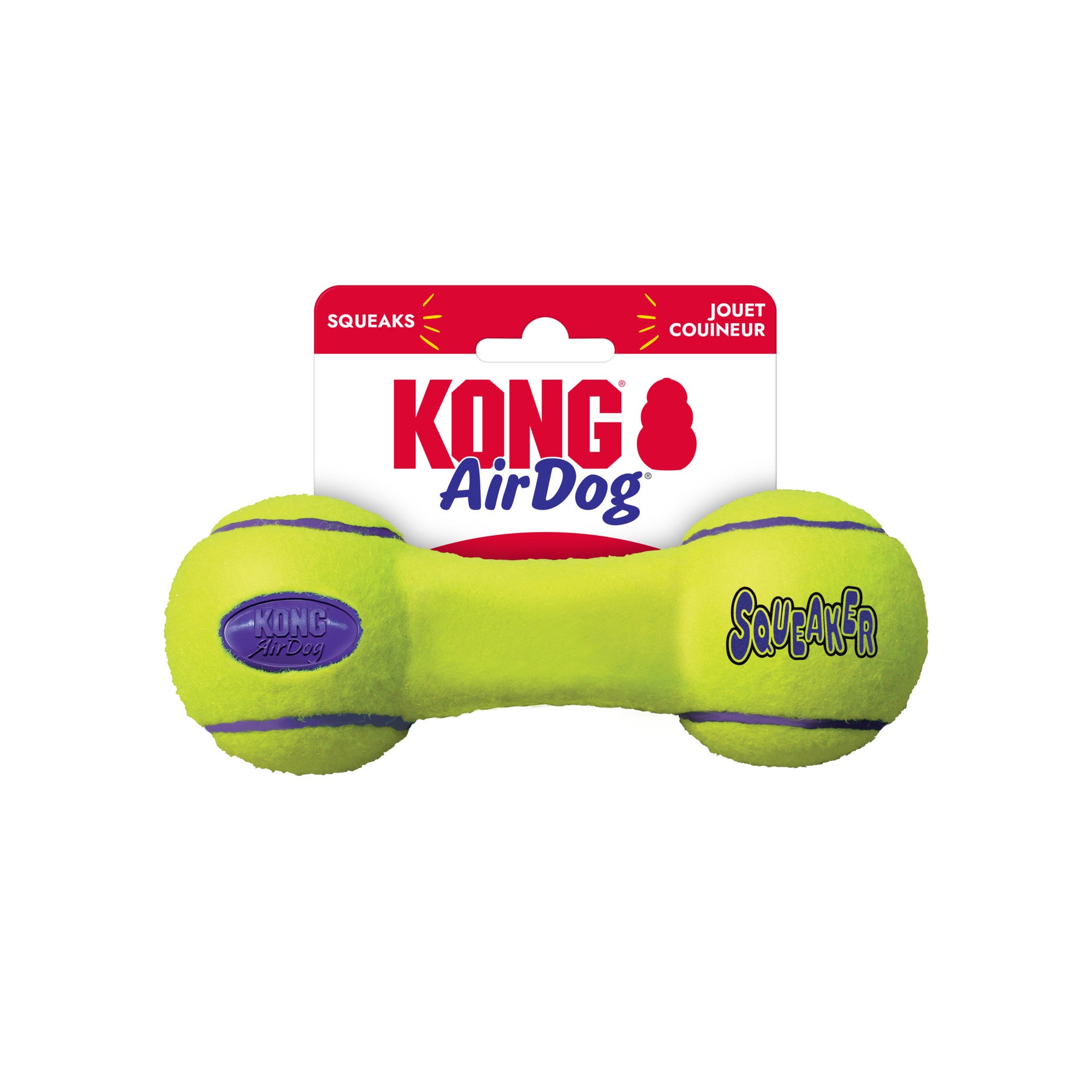 AirDog Squeaker Dumbbell