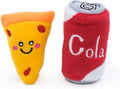 ZippyPaws NomNomz Dog Toy Pizza & Cola
