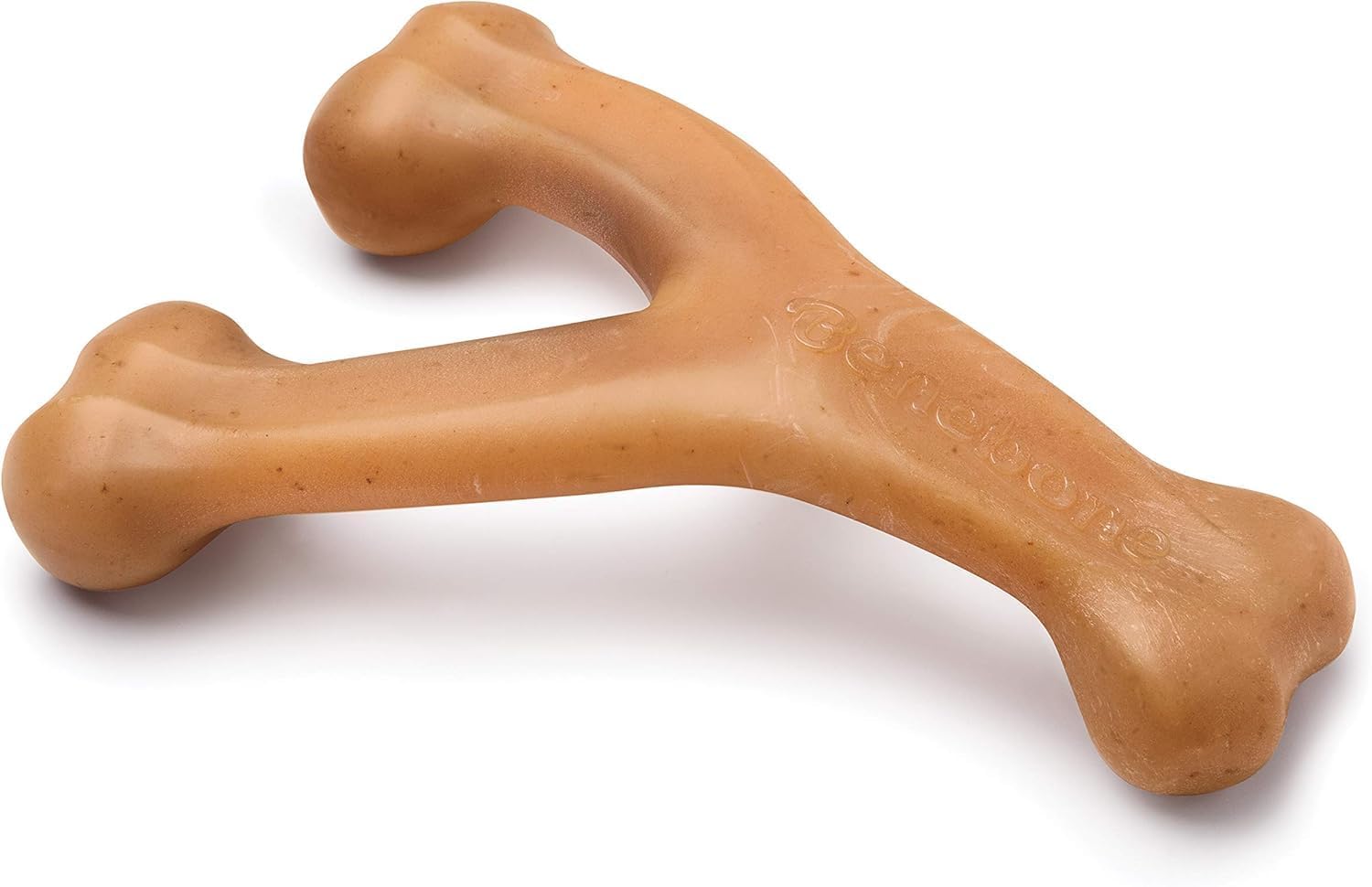 Benebone Wishbone Durable Dog Chew Toy for Aggressive Chewers Real Chicken