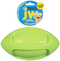 JW Pet iSqueak Funble Dog Toy Football Assorted LG