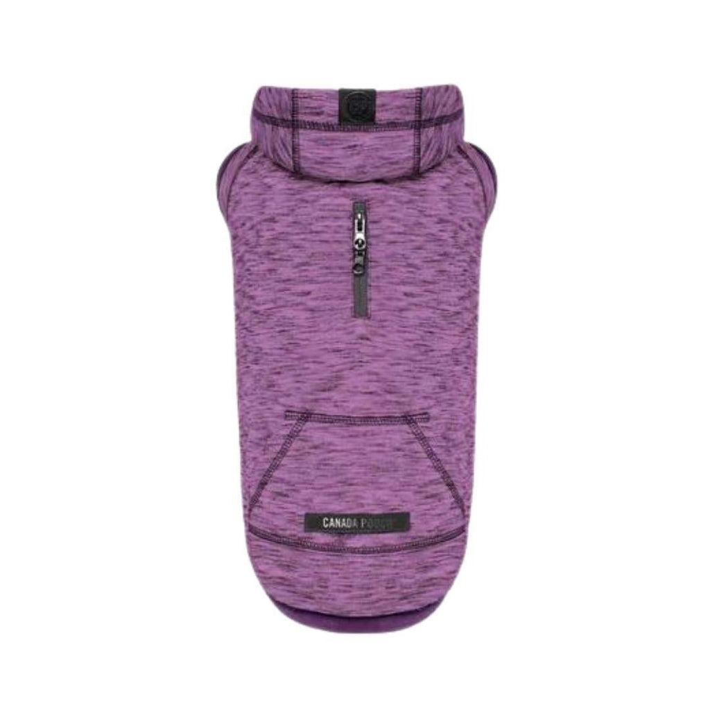 Canada Pooch Dog Hero Hoodie Purple 24