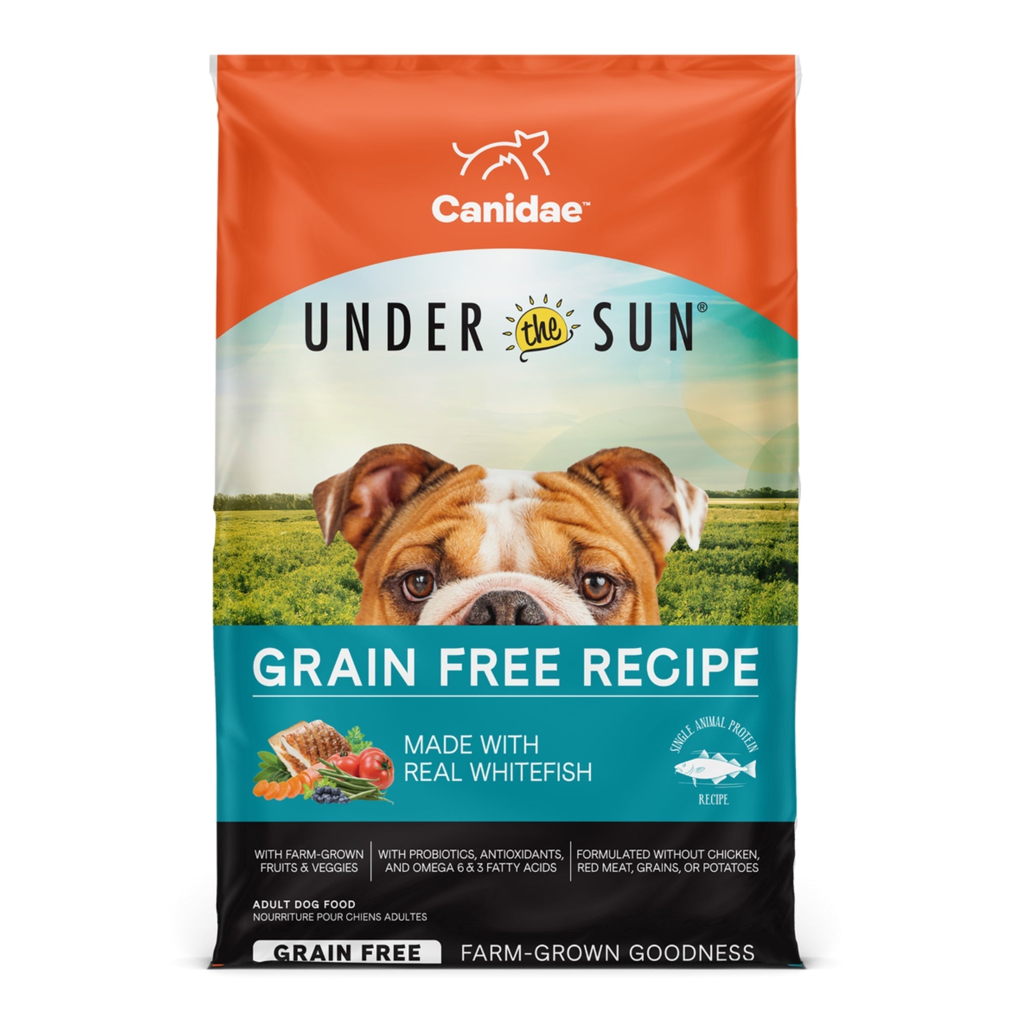 CANIDAE Under The Sun GrainFree Dry Dog Food Whitefish, 1ea/23.5 lb