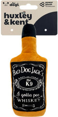 H&K Power Plush Dog Bad Dog Jack's Whisky Small Squeak Crinkle